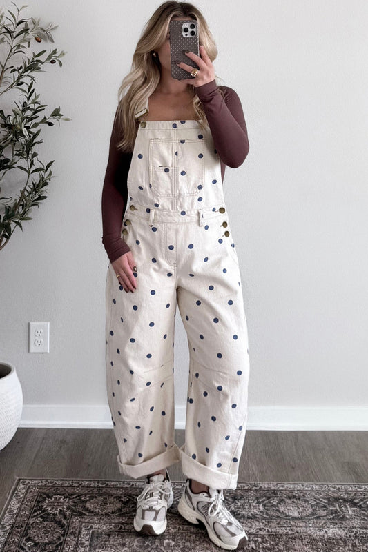 Jet Stream Polka Dot overall