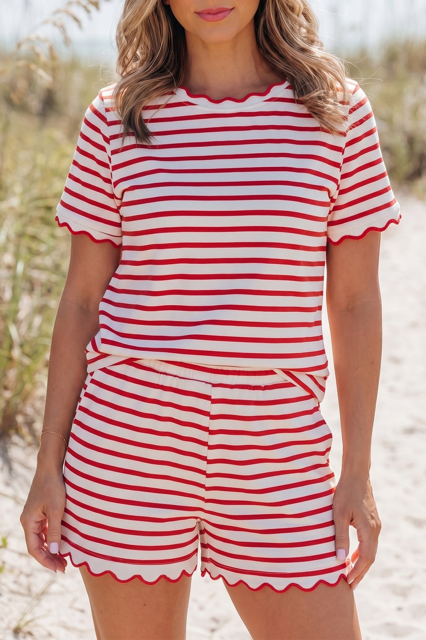 Red Scallop Set