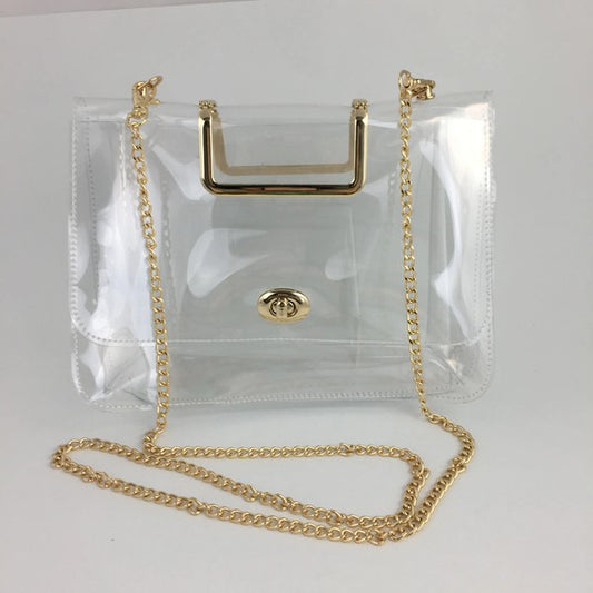 Clear and Classy Purse