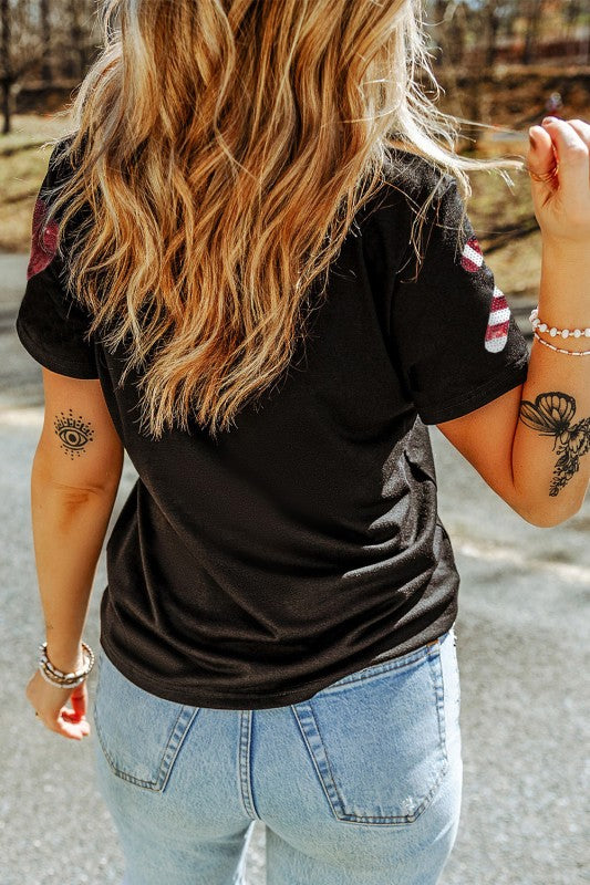 Christmas Sequin Tee