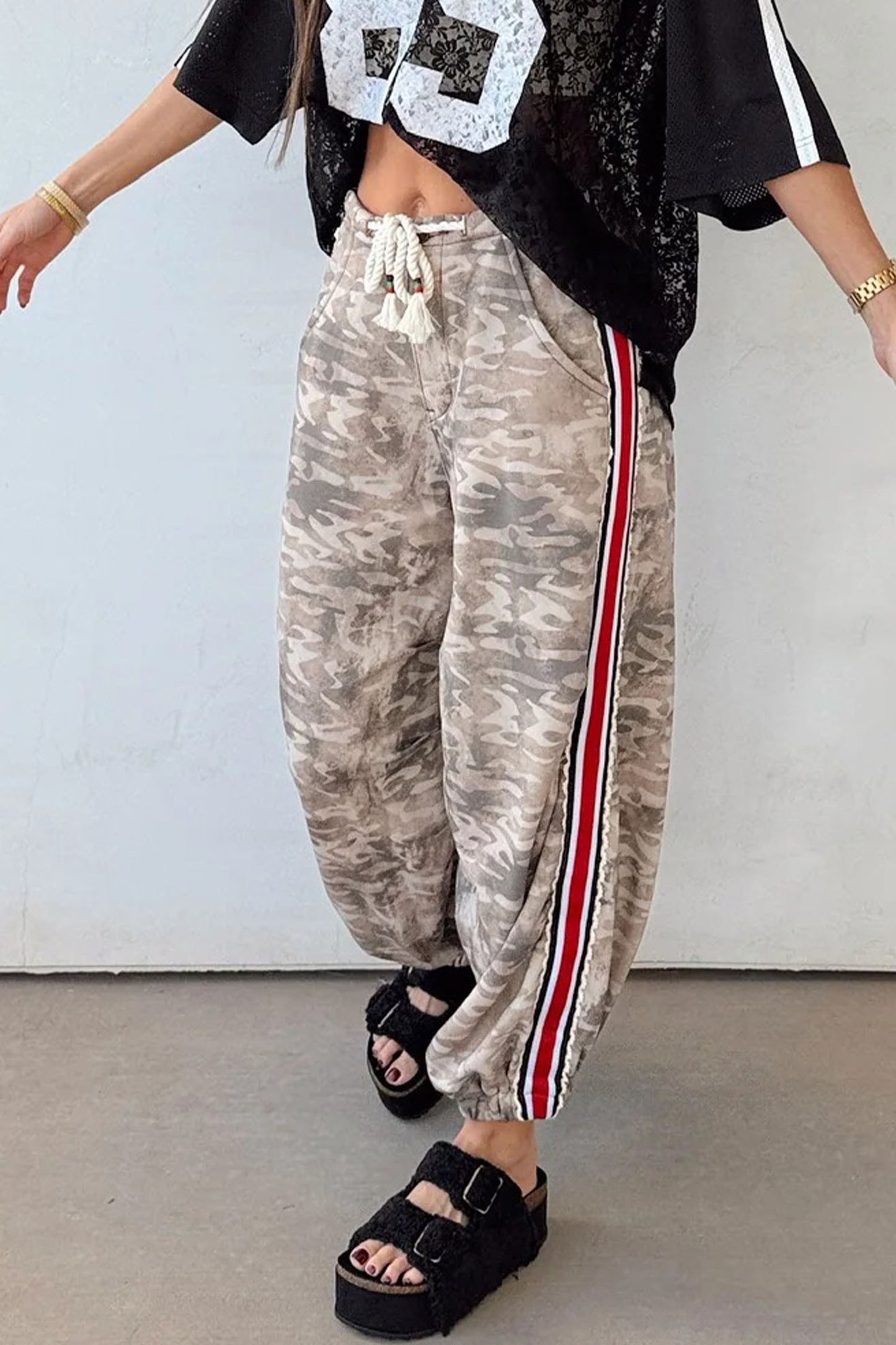 Khaki camo pants