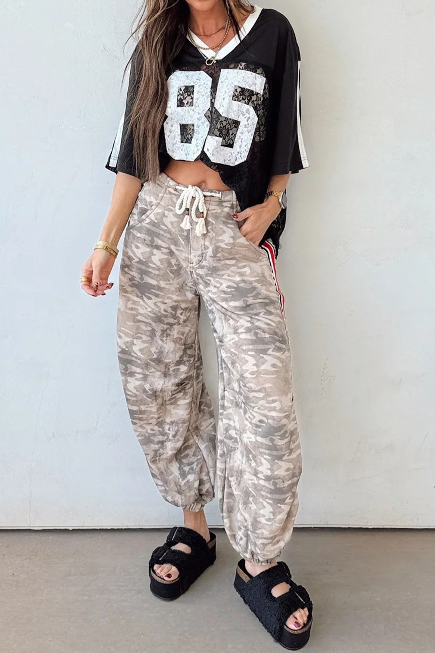 Khaki camo pants