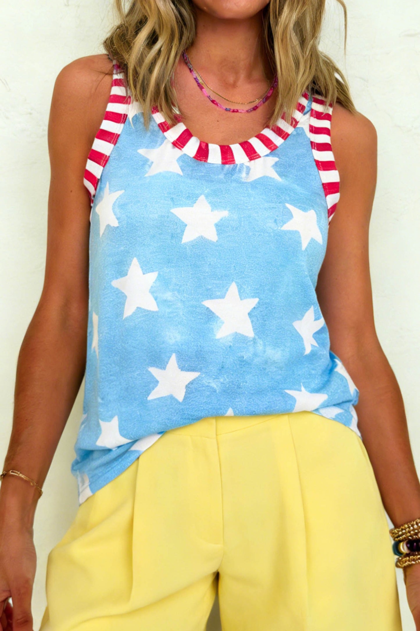 Sky Blue Star Tank