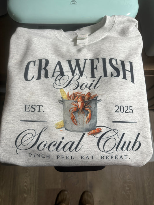 Crawfish Crewneck
