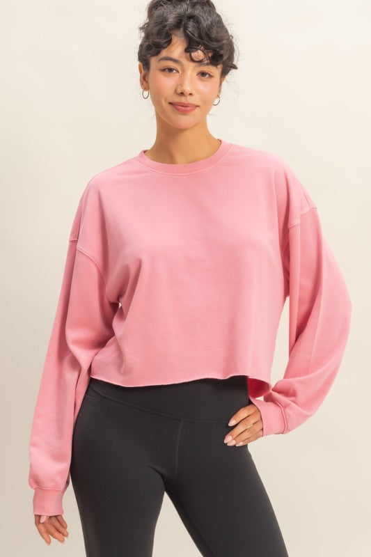 The Crop Pullover