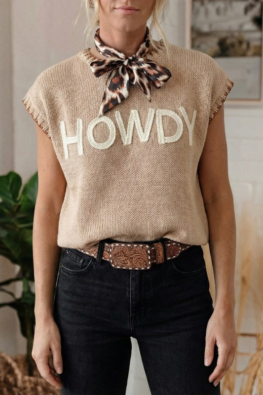 Howdy Sweater