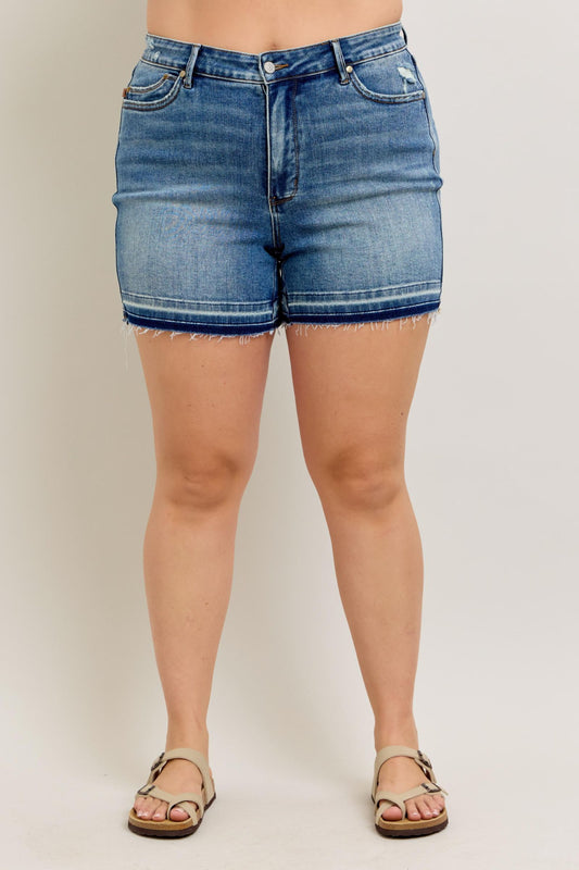 Bethany Judy Blue Shorts