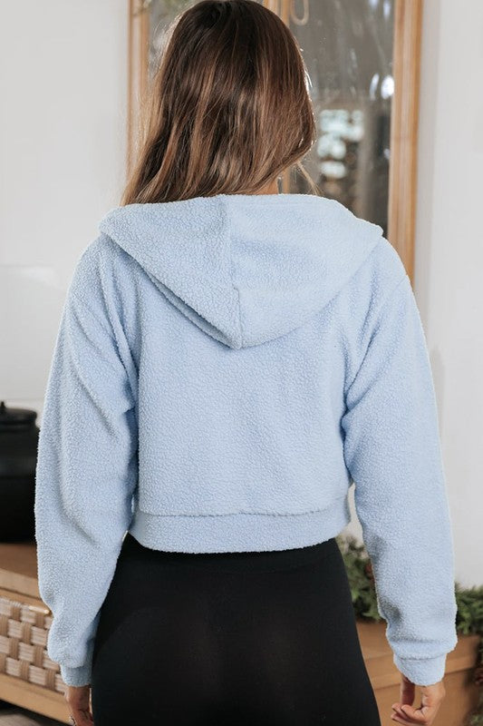 Beau Blue Zip Up