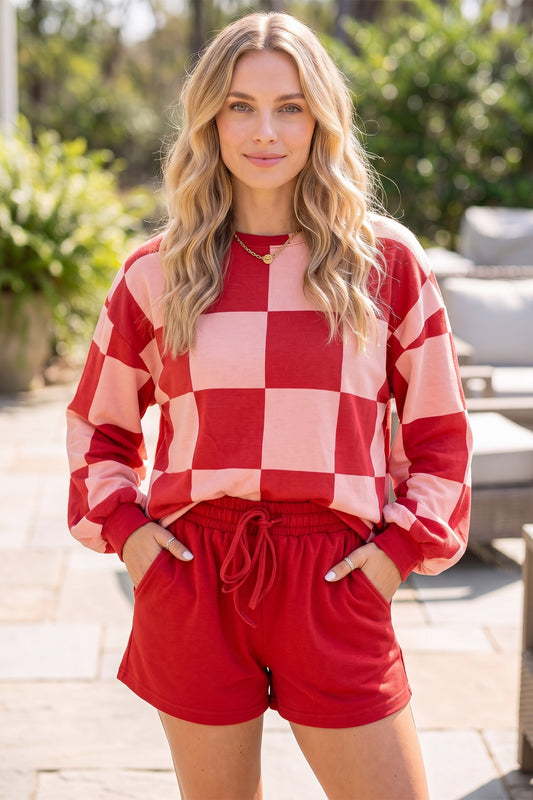 Red Check Set