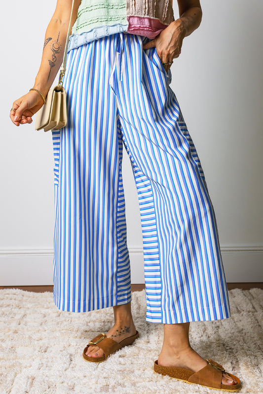 Sky Blue Ankle Pants