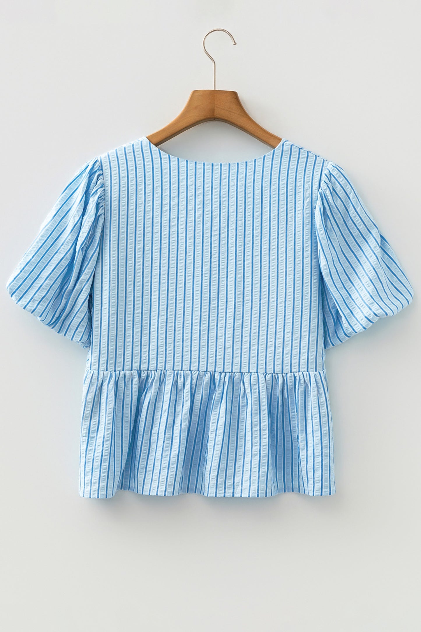 Sky Blue Bow Top