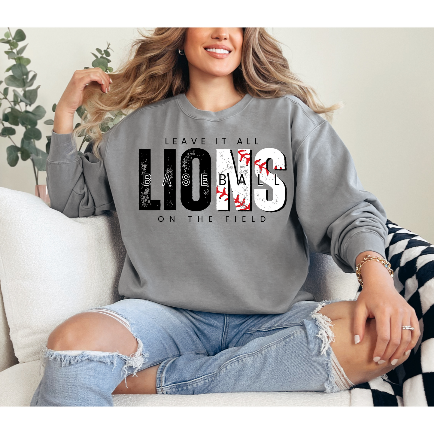 Crewneck Leave it on the….