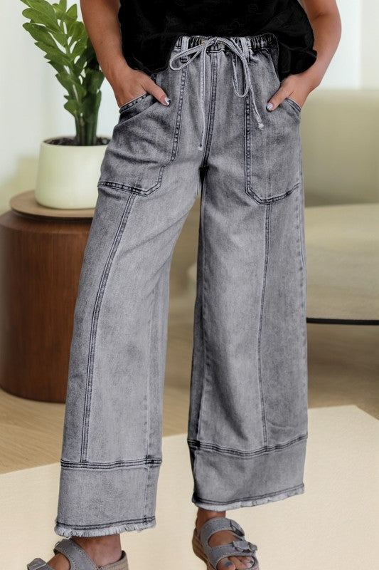 Grey Denim Jeans